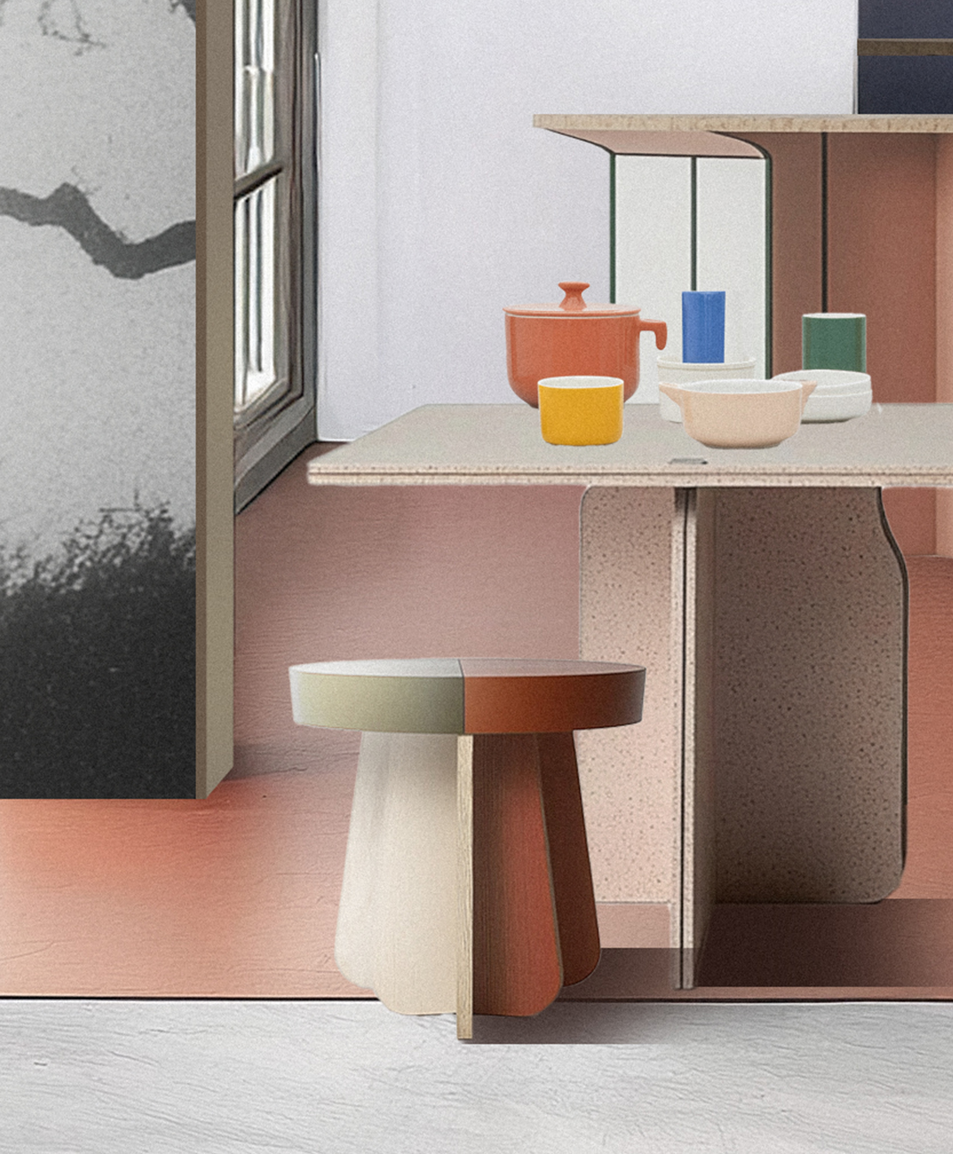 室内拼贴画系列设计-28