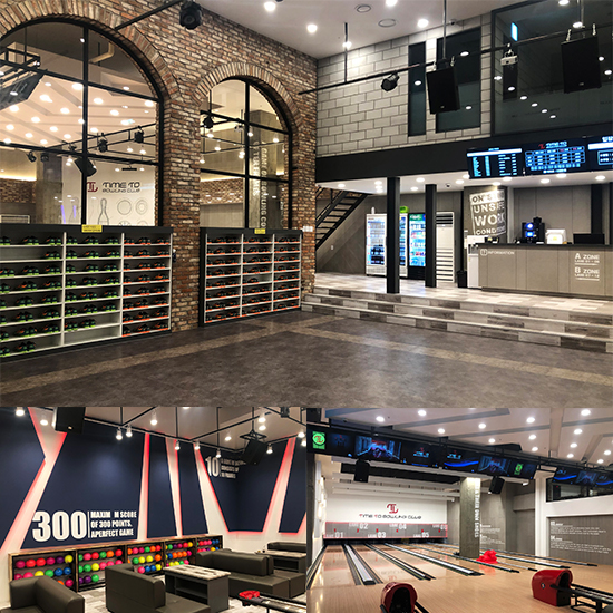 光影交织的 330 平米趣味保龄球馆设计-1