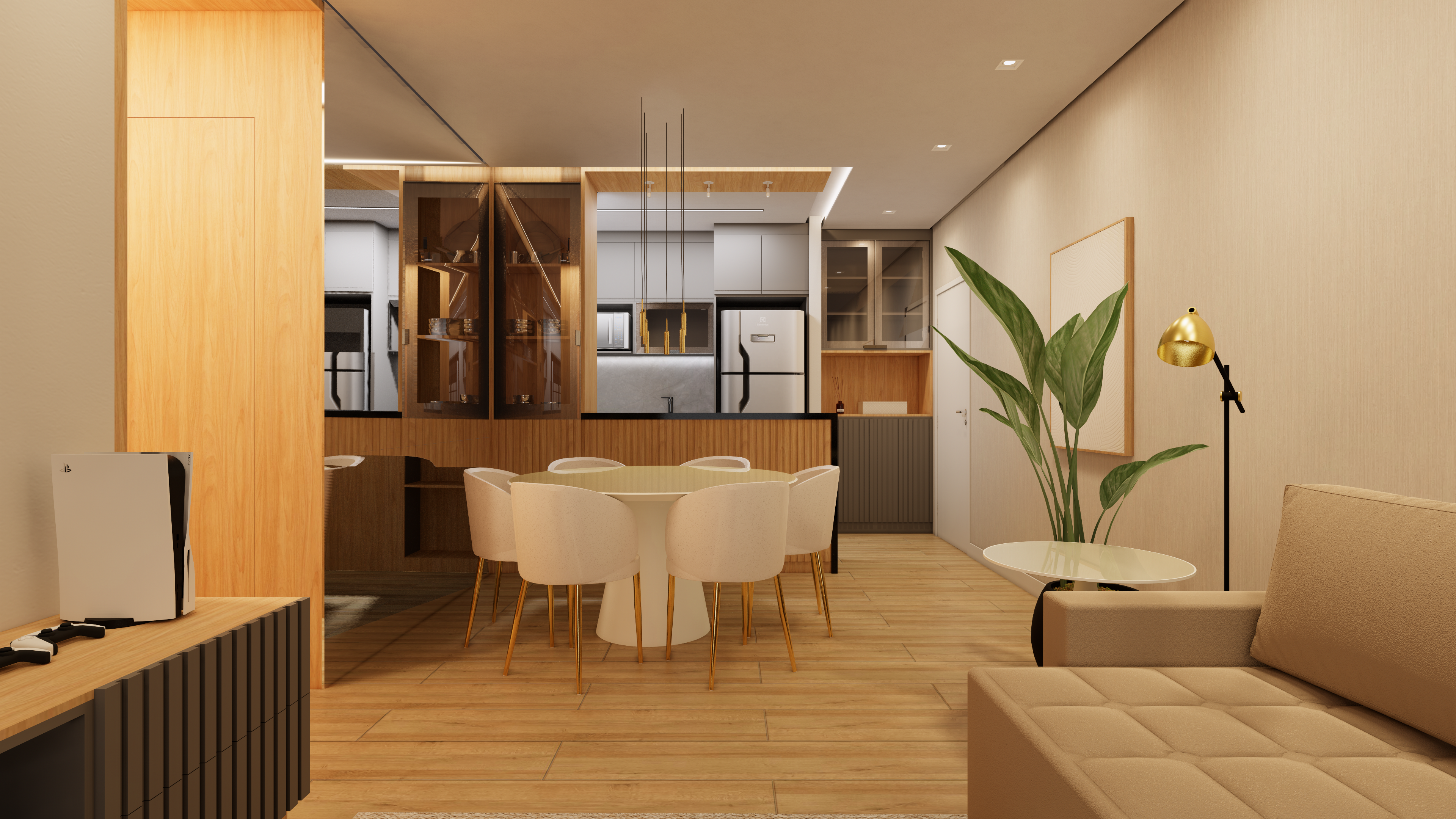 Salas e Varanda - Inside Arquitetura e Interiores-1