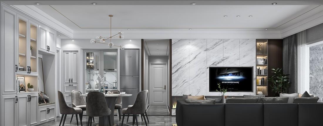 
新建城楼盘B户型样板房 -6