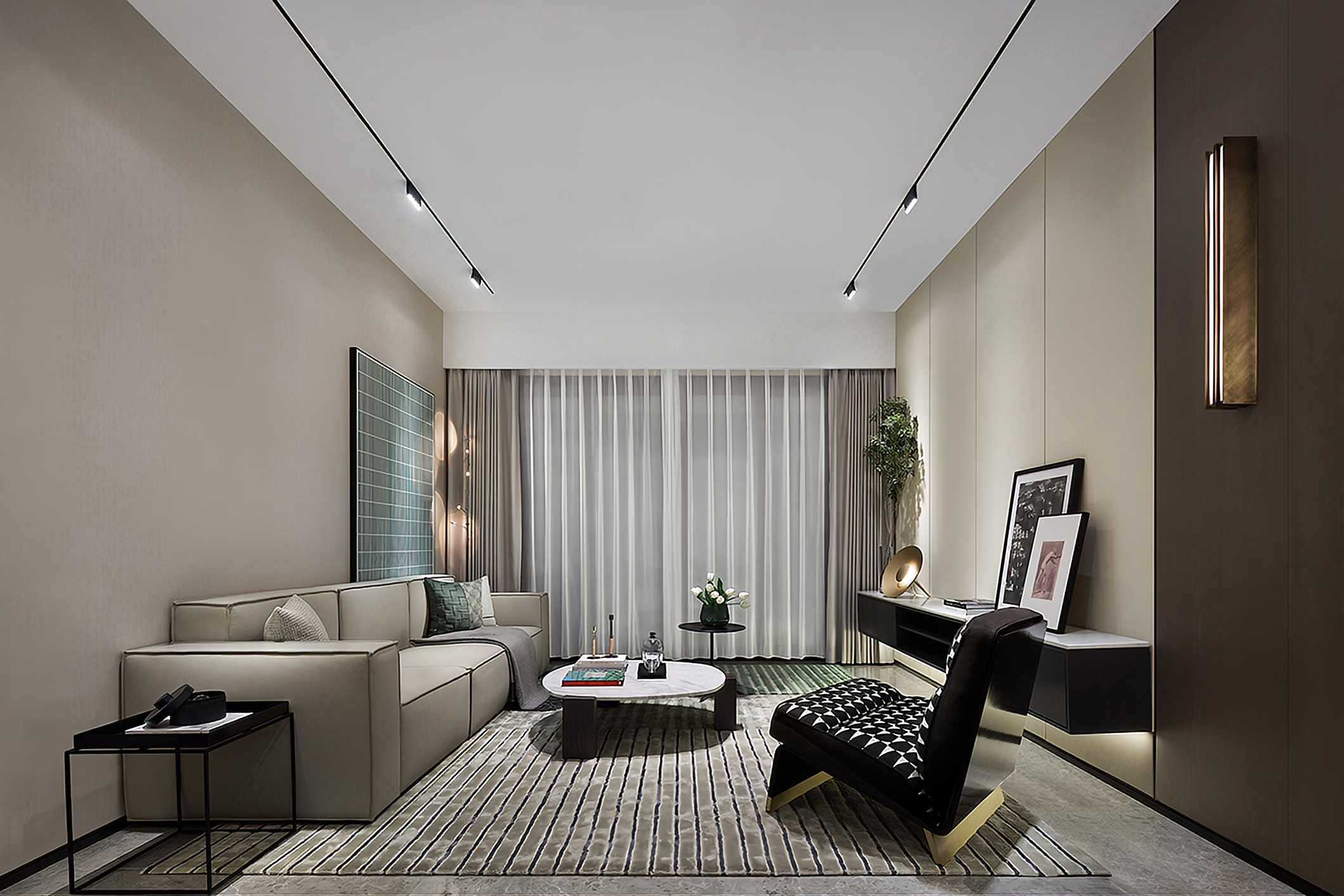 嘉华国际南京嘉璟峰样板间丨中国南京丨ONE HOUSE DESIGN 壹舍设计-8