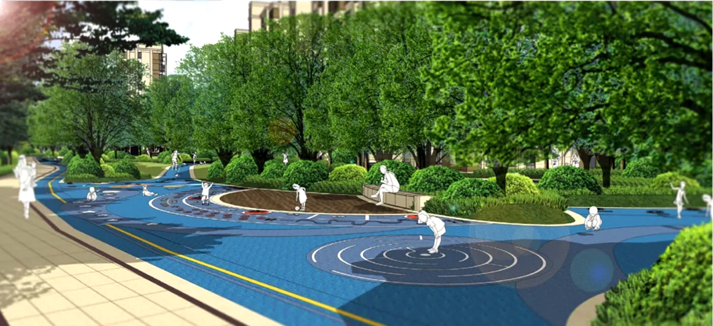 万象新天居住区景观设计-21