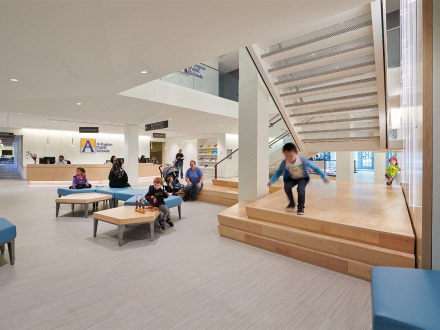 美国阿灵顿公立学校总部丨Studio Twenty Seven Architecture-3