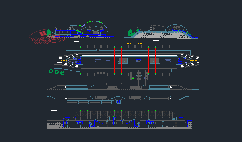 地铁车站建筑设计方案-25