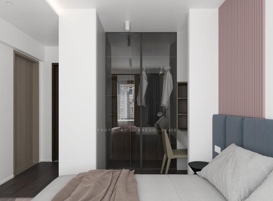 领作空间丨翡冷翠的多功能玄关设计-13