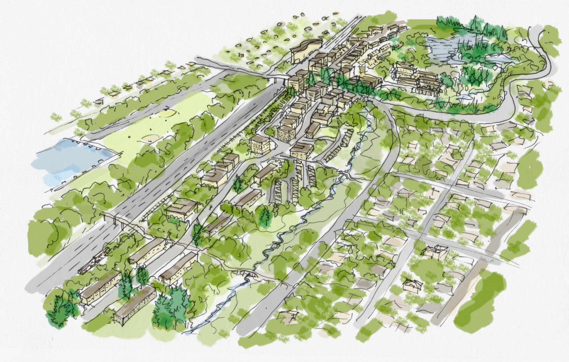 波特兰高尔夫球场及绿地再开发设计丨美国波特兰丨未明确提及-5