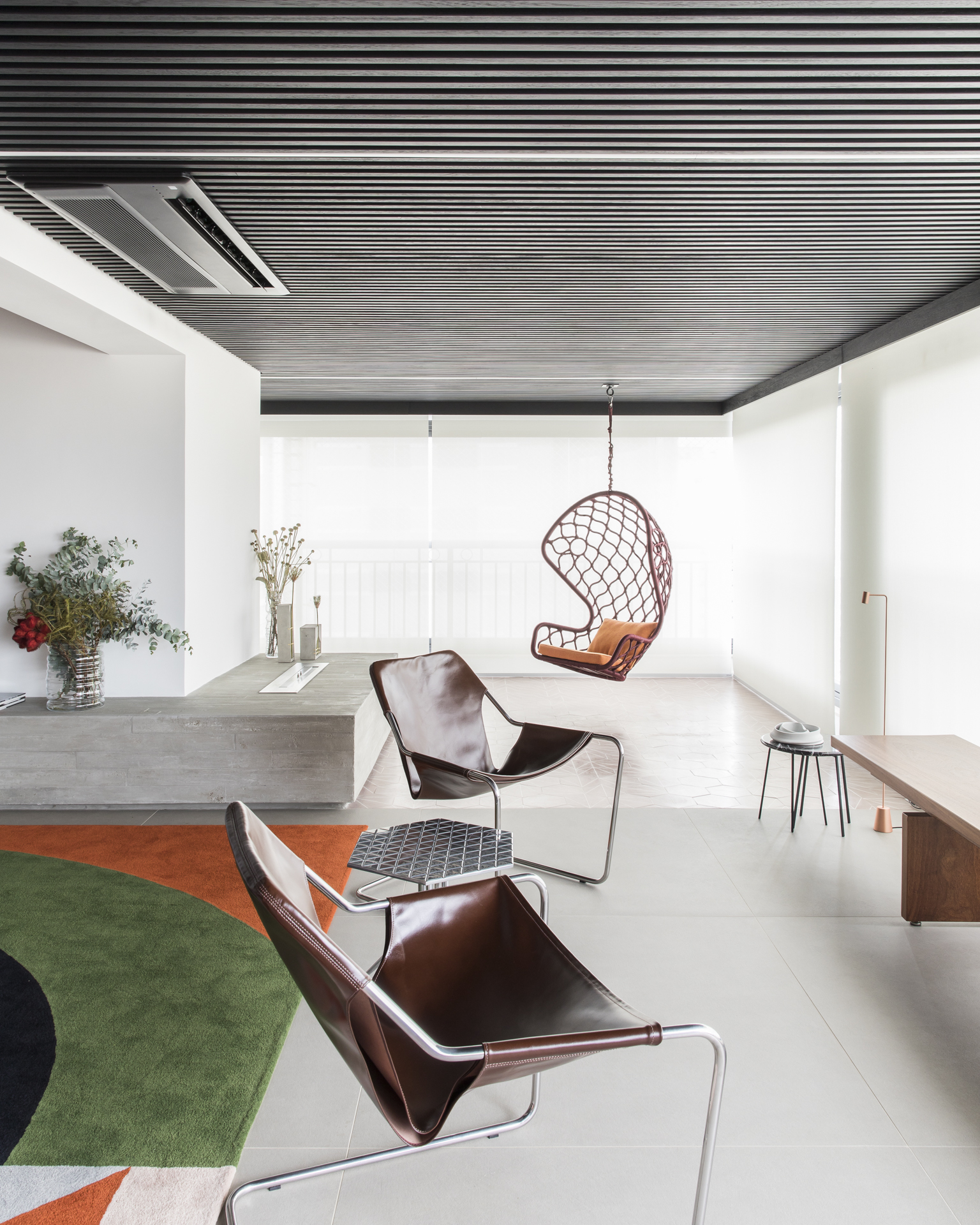 时尚大胆的绿色和粉色家居设计丨巴西圣保罗丨Studio Julliana Camargo-15