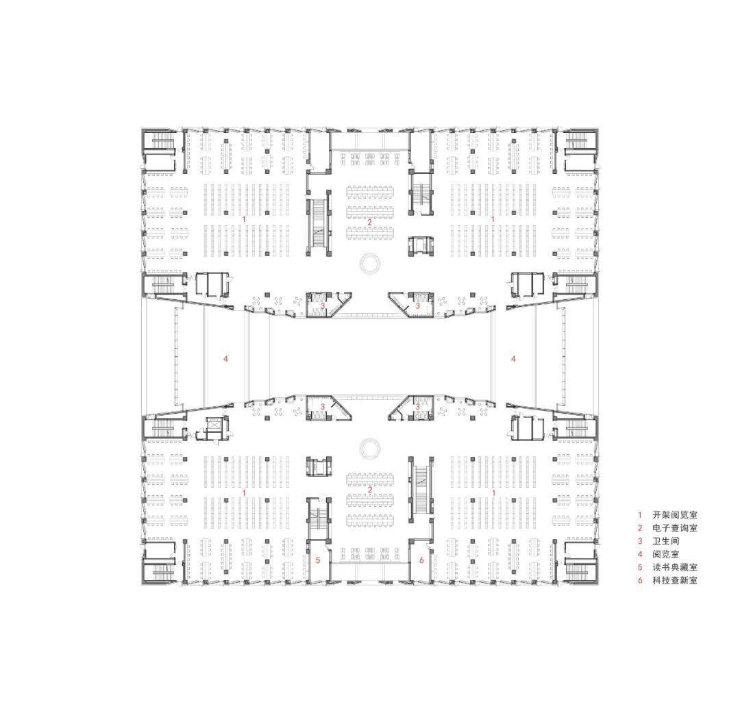 沈阳东北大学浑南校区图书馆-42