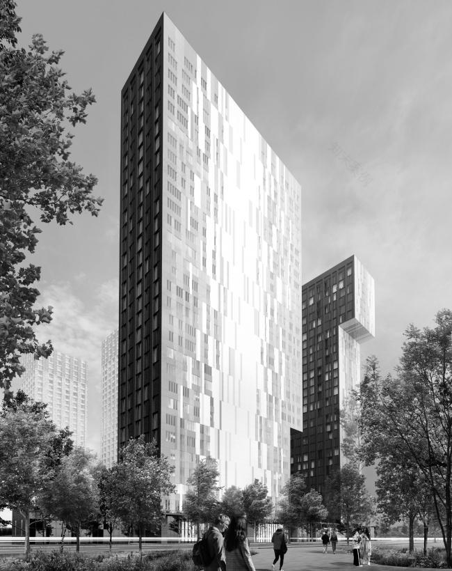 ЖК Ильменский Level(伊尔门斯基水平小区)丨俄罗斯莫斯科丨KPLN(АБ Крупный план,大型规划建筑事务所)-15