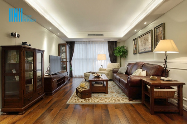 ◤魔幻曼哈顿◢【外滩壹号】118㎡现代美式-11