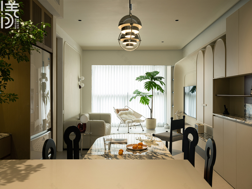 奶香可可平层丨中国深圳丨深圳漾空间设计有限公司-44