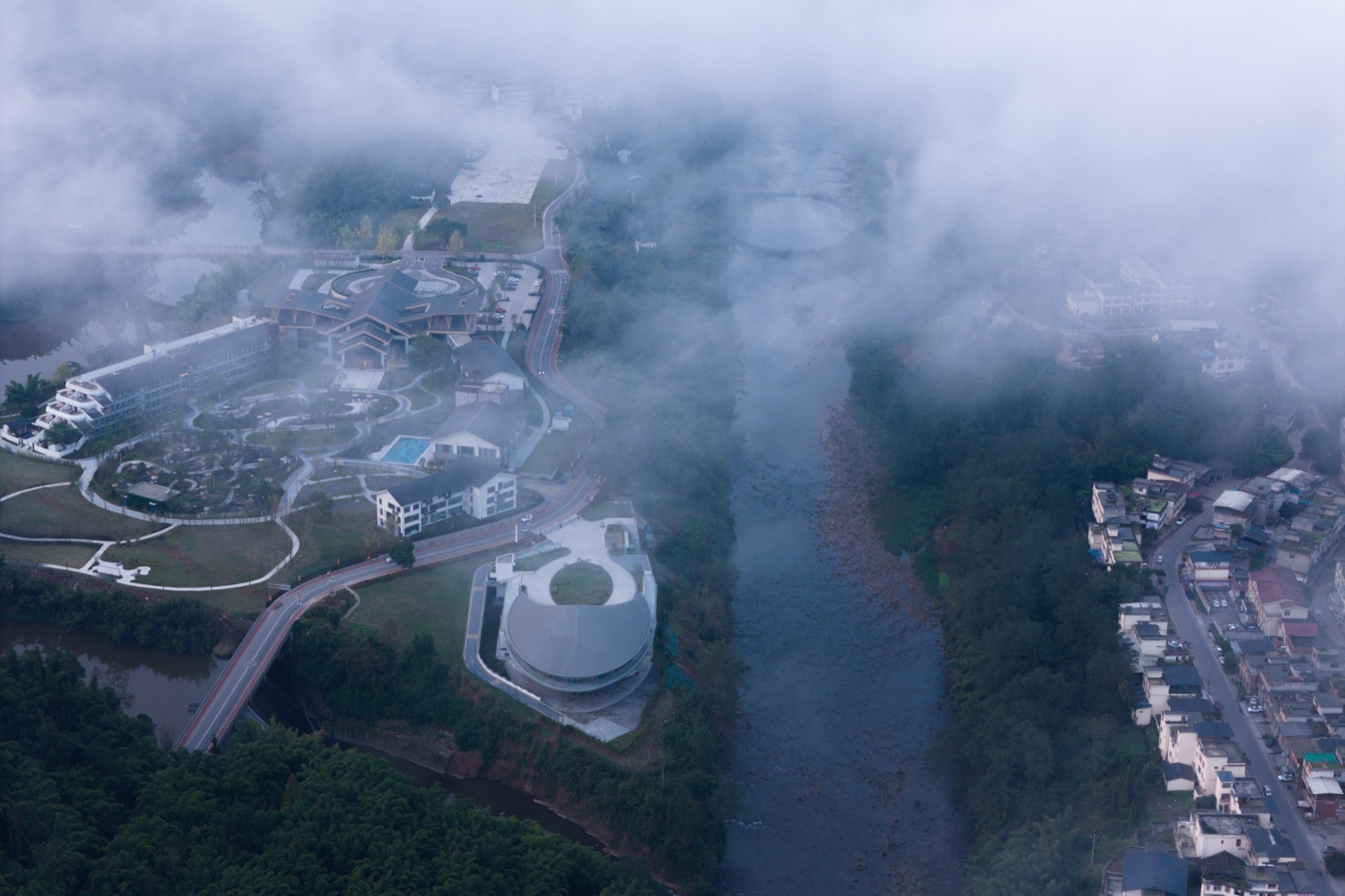 四川雅安周公山楠水阁温泉酒店会议中心丨中国雅安丨山间建筑-85