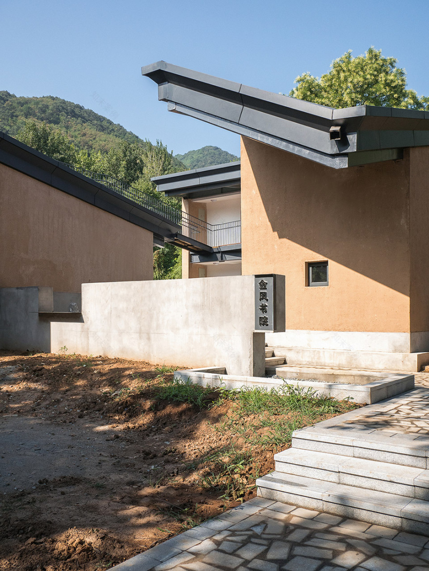 金凤书院,秦岭 / 土木石建筑-15