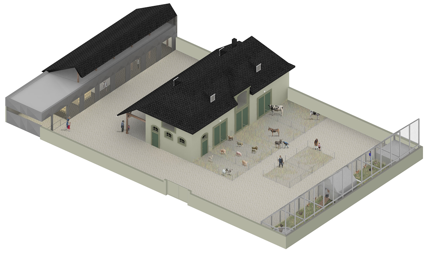 斯特拉斯堡动物园教学农场改造&游客中心，法国 / FREAKS-61