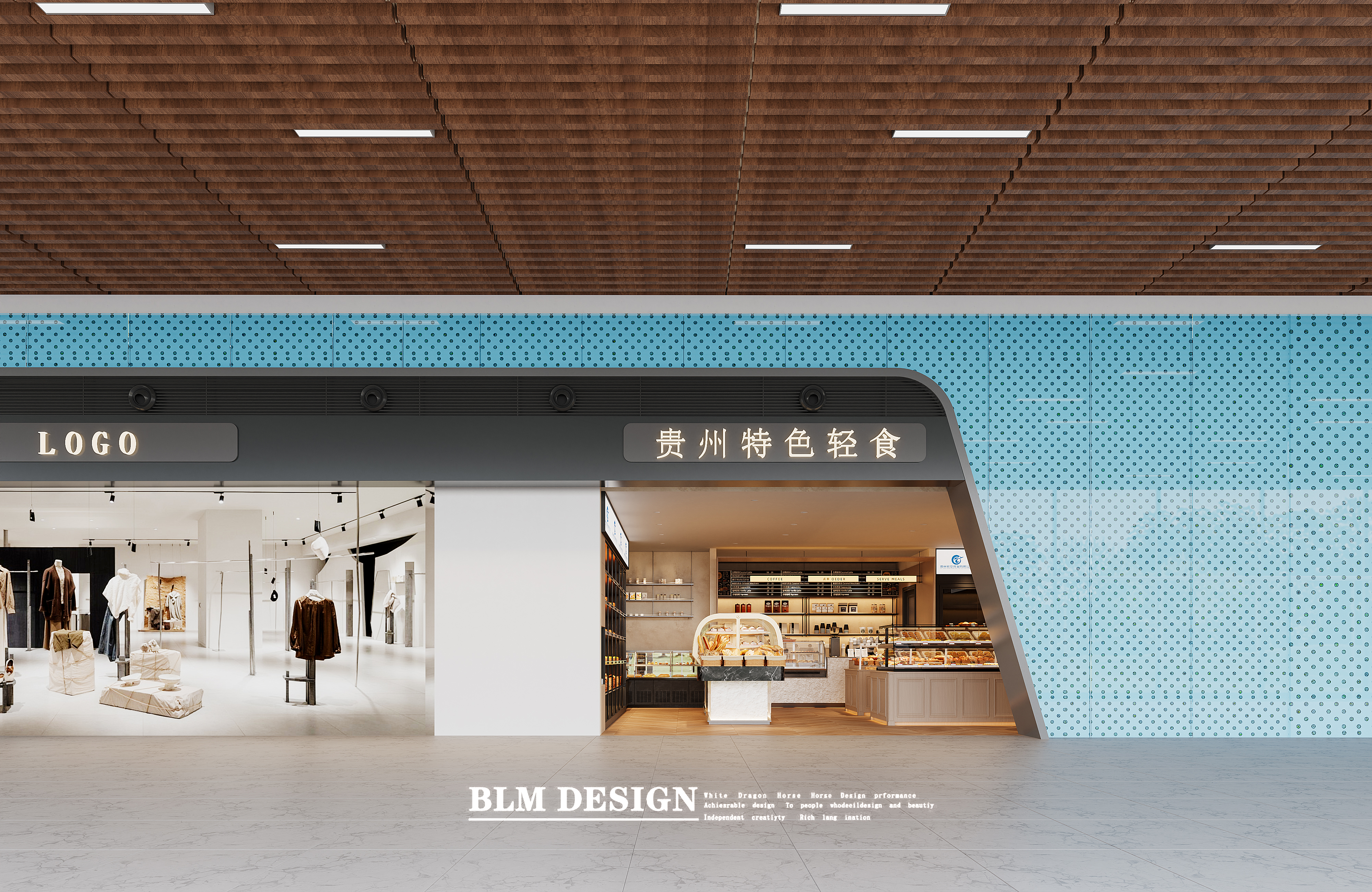 机场面包店效果图案例-5