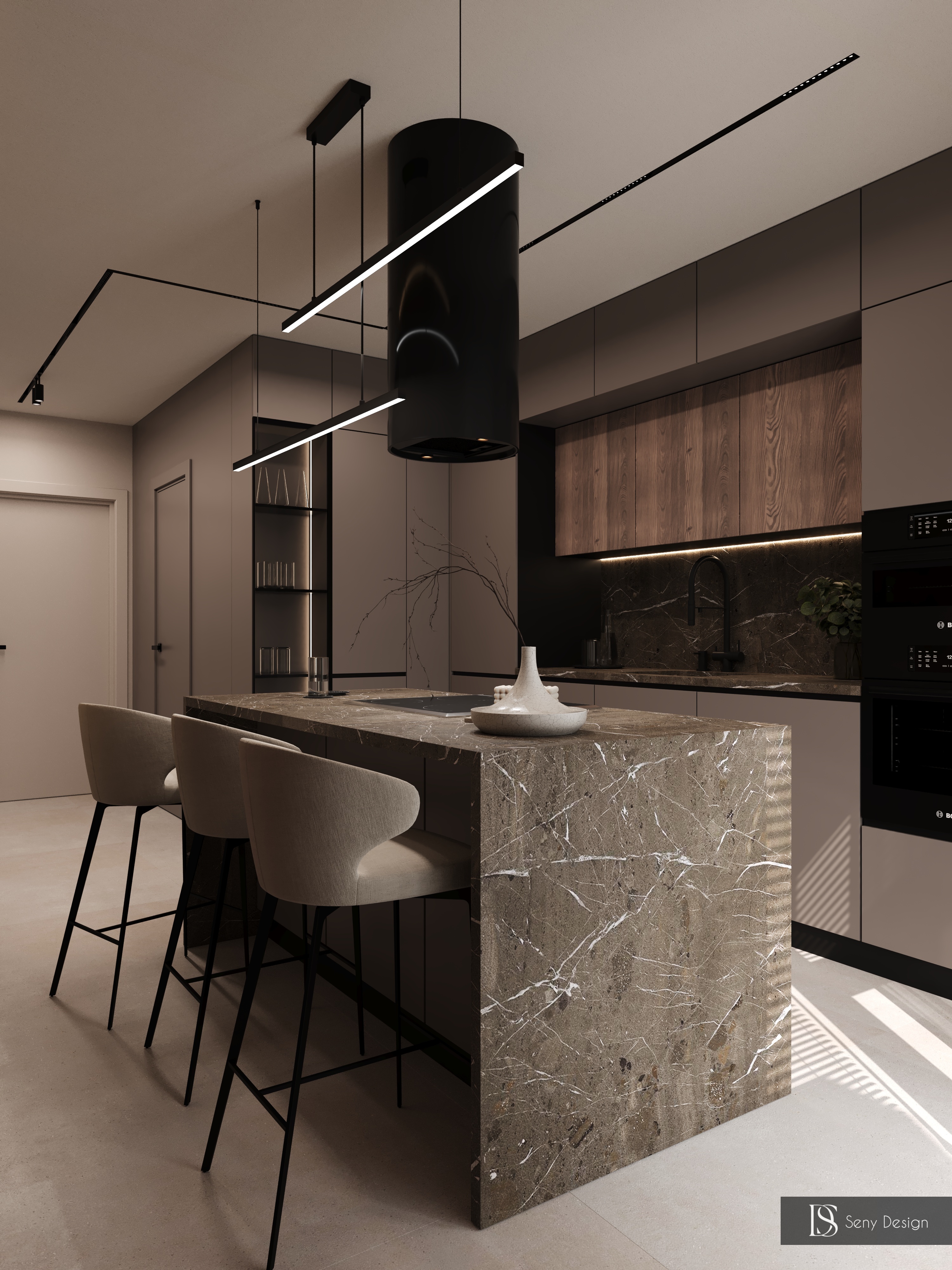 Modern Kitchen Interior — Bălți, Moldova-4