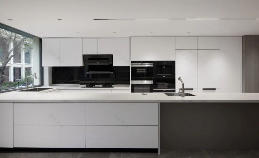 洛阳“纳景之屋” · 现代简约与自然互动的三层私宅设计丨中国洛阳丨凡本空间设计事务所-24