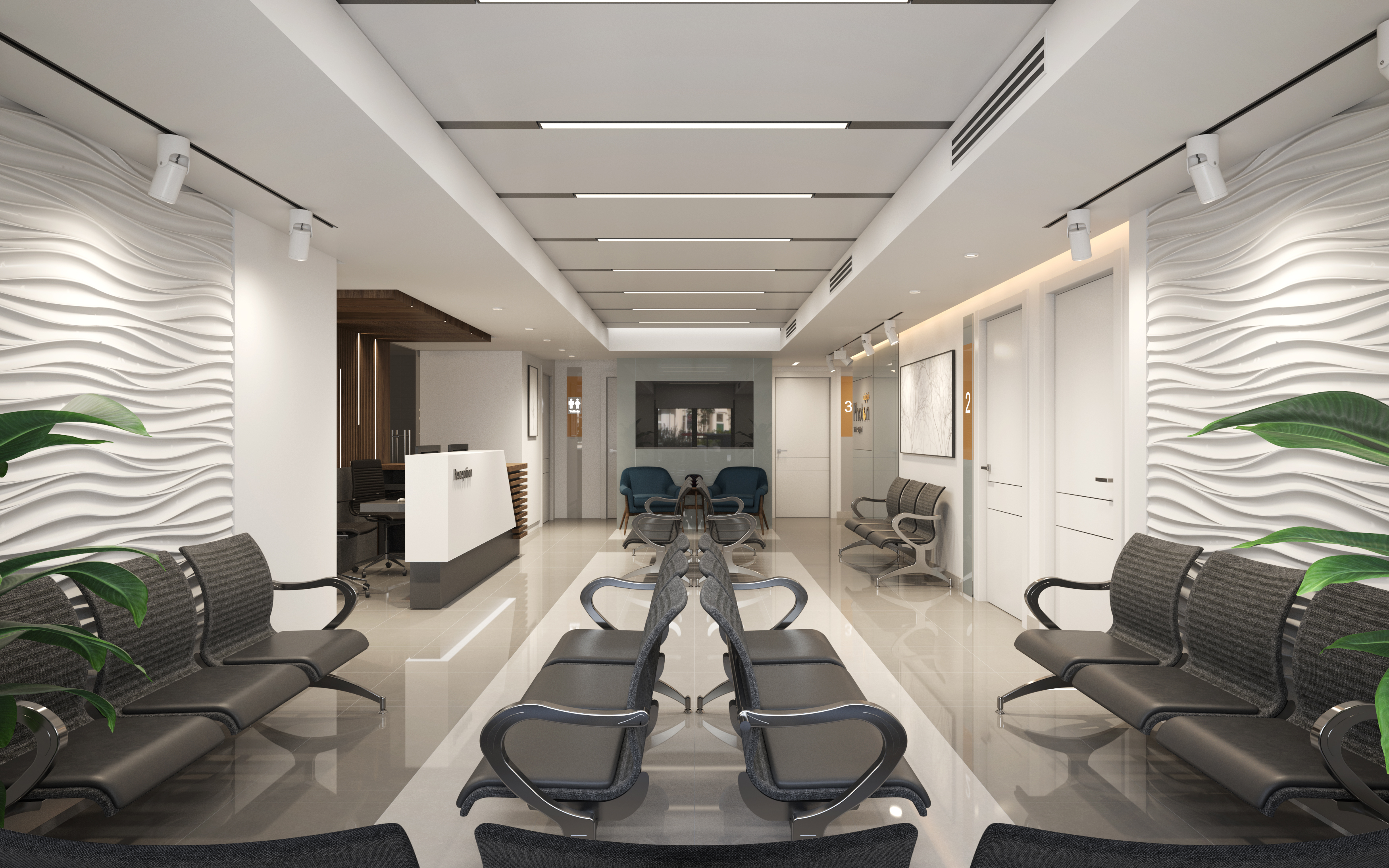Medical center Interior design-2