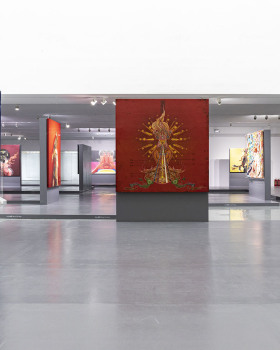 「变相·王国建艺术展」展览设计丨中国北京丨燕尾设计室