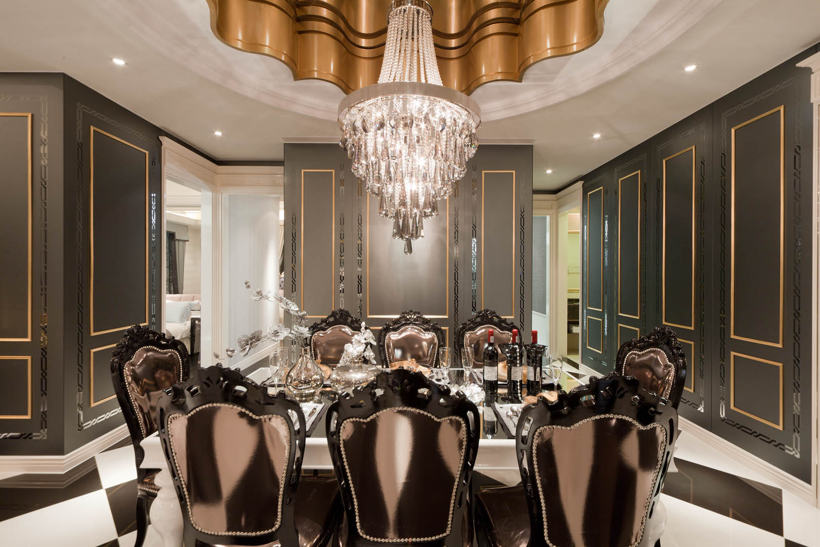 玄武设计_中央公园豪华样板房-2-9