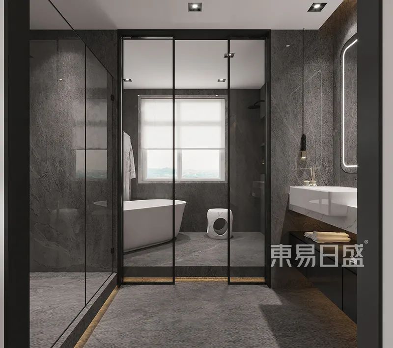 188㎡简约风格大平层装修，安宁和畅的居住理想-30