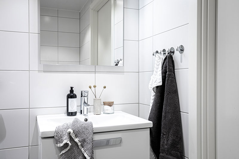 瑞典 Gothenburg 小公寓的创意设计 | 51 平米带阁楼客厅-17