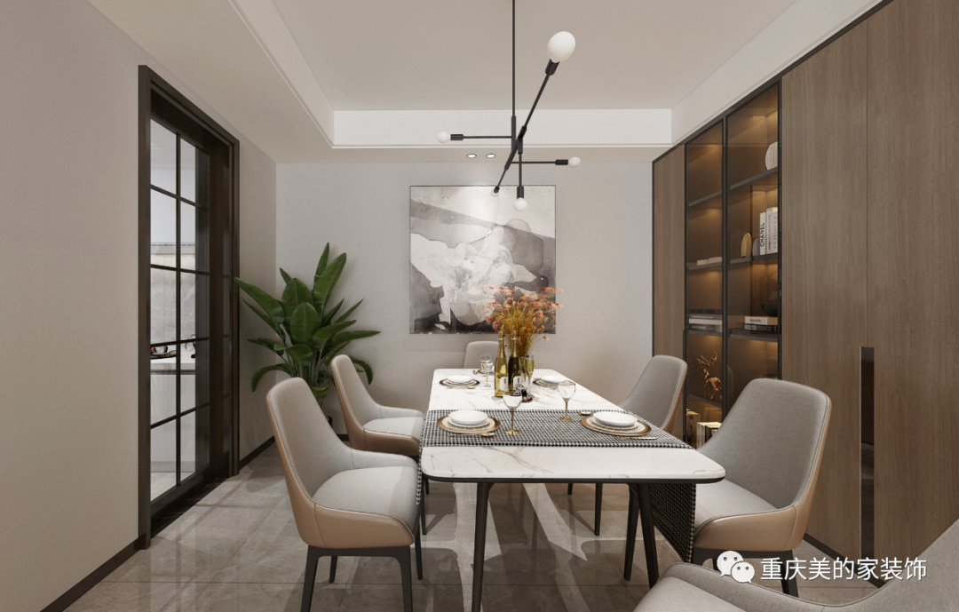 现代摩登家居,演绎高级灰与爱马仕橙的时尚碰撞-40