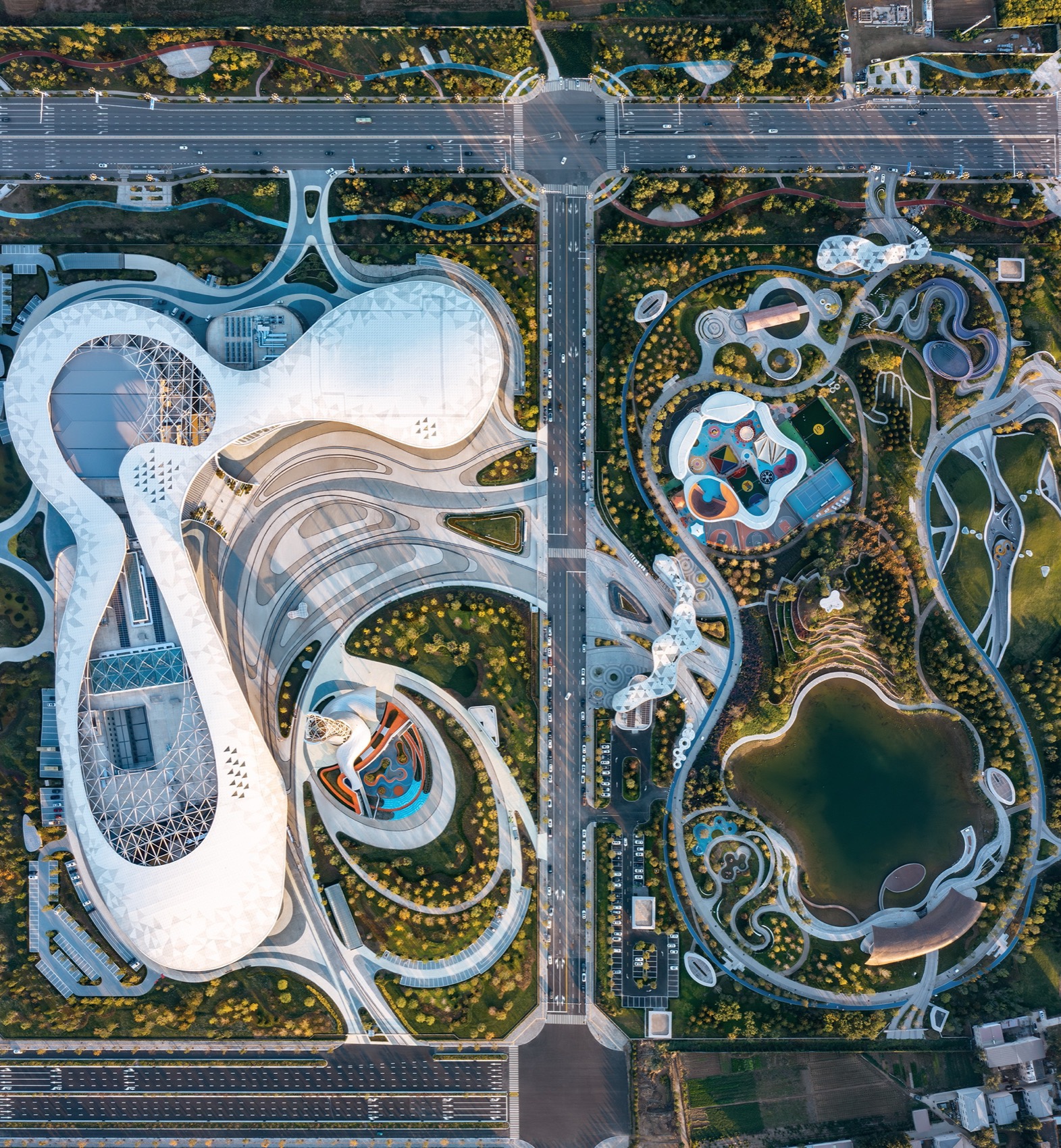 定州文体中心丨中国河北丨清华大学建筑设计研究院有限公司-9