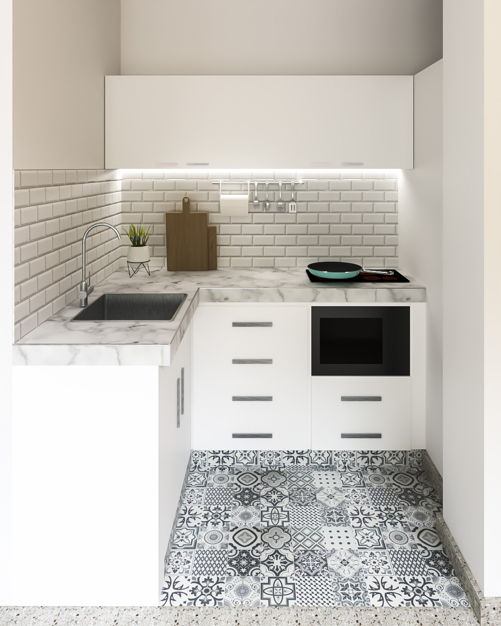 Proyecto y Direccion - Reforma Departamento 2 ambientes-5