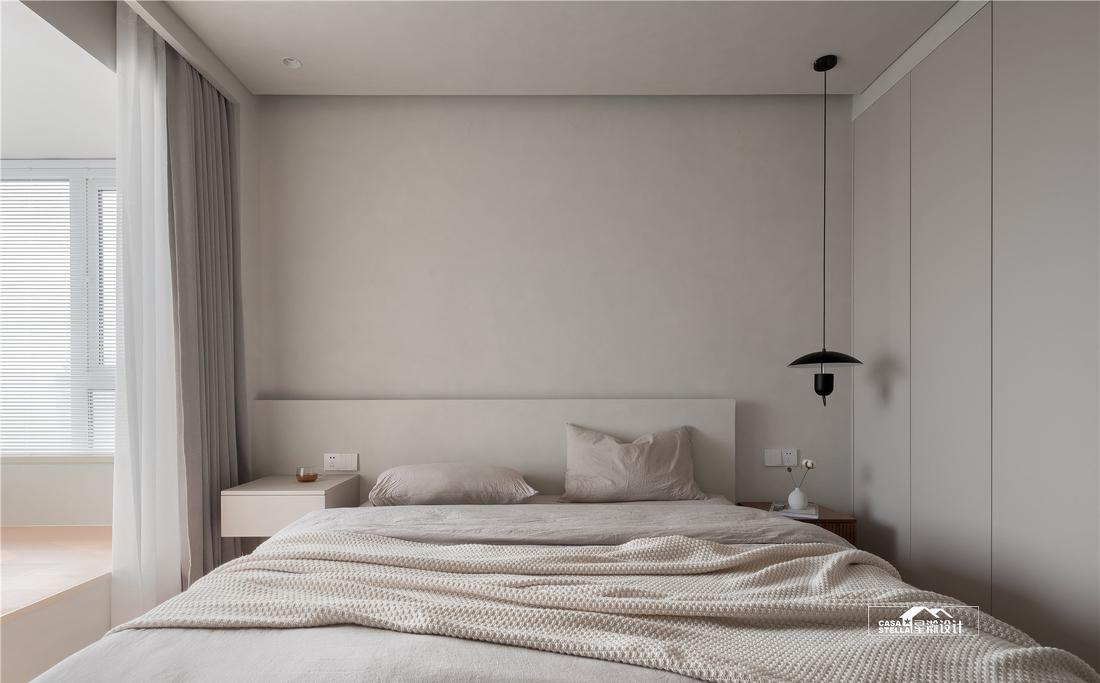 平层暖色调空间设计丨星瀚设计-20