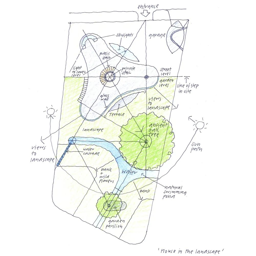 伦敦 Eldridge 住宅 | 融入环境的当代设计-41