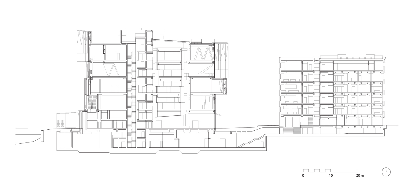 螺旋序列,室内外互动的实验建筑-41