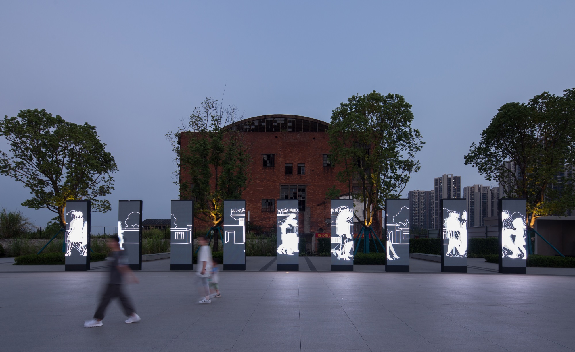 粤海江门甘化滨江艺术公园丨中国江门丨BOX盒子实践景观事务所,深圳成行建筑设计有限公司等-98