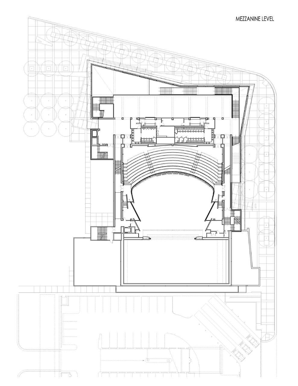 Durham 表演艺术中心 | 剧院与城市的完美融合-109