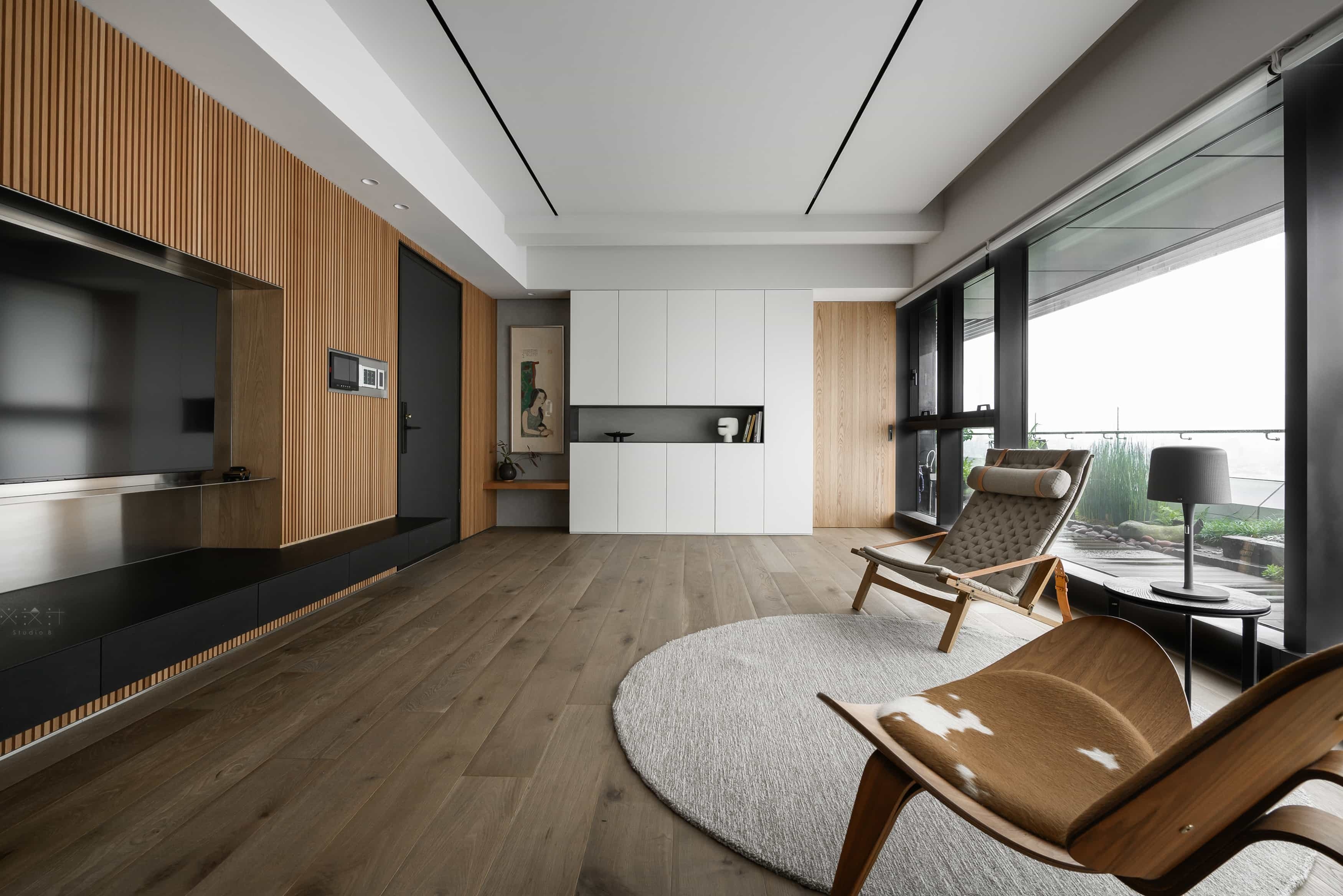 退休夫妻的观景大平层丨必设计 Studio B-0