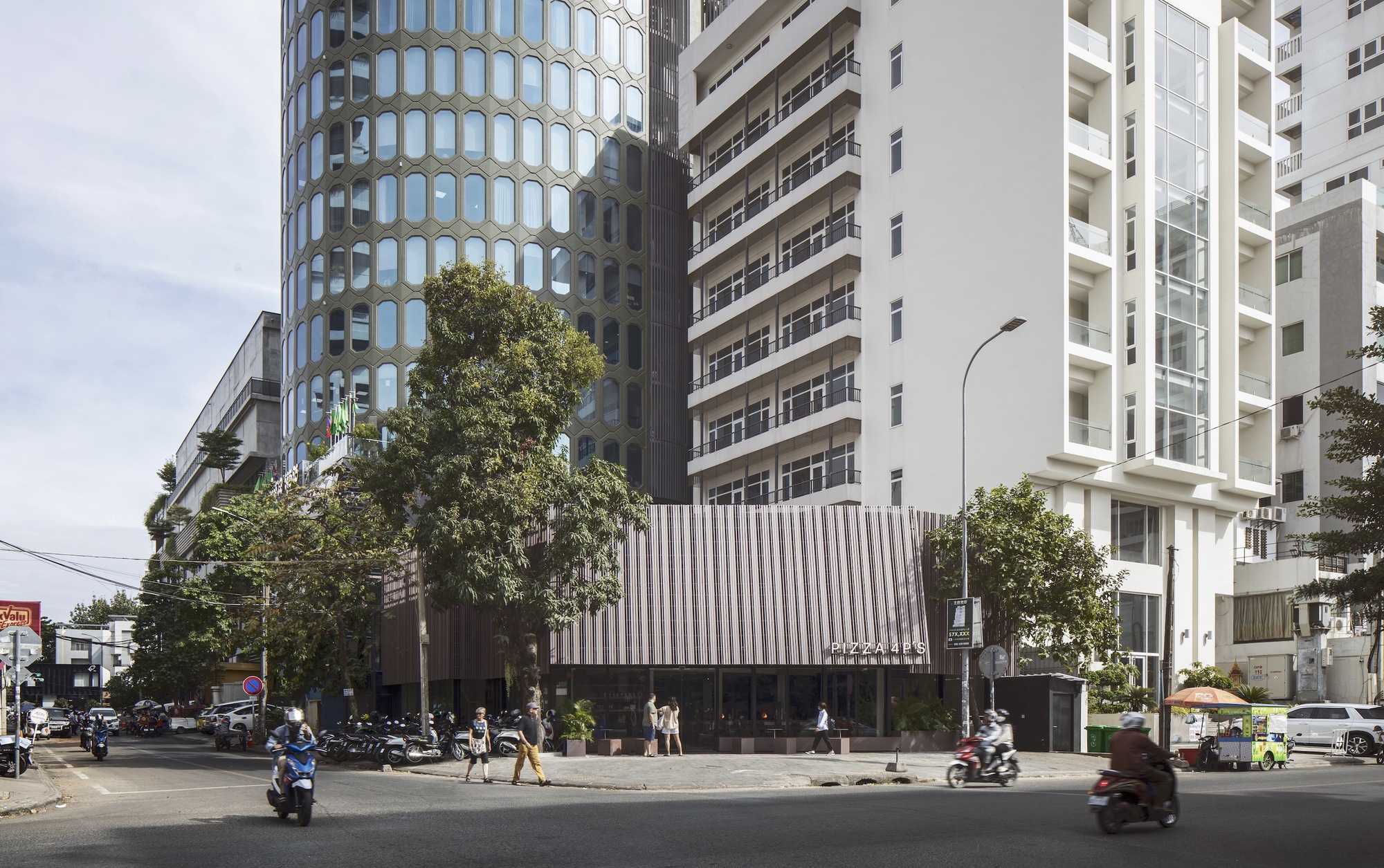 Pizza 4p’s 餐厅丨柬埔寨丨Bloom Architecture-28