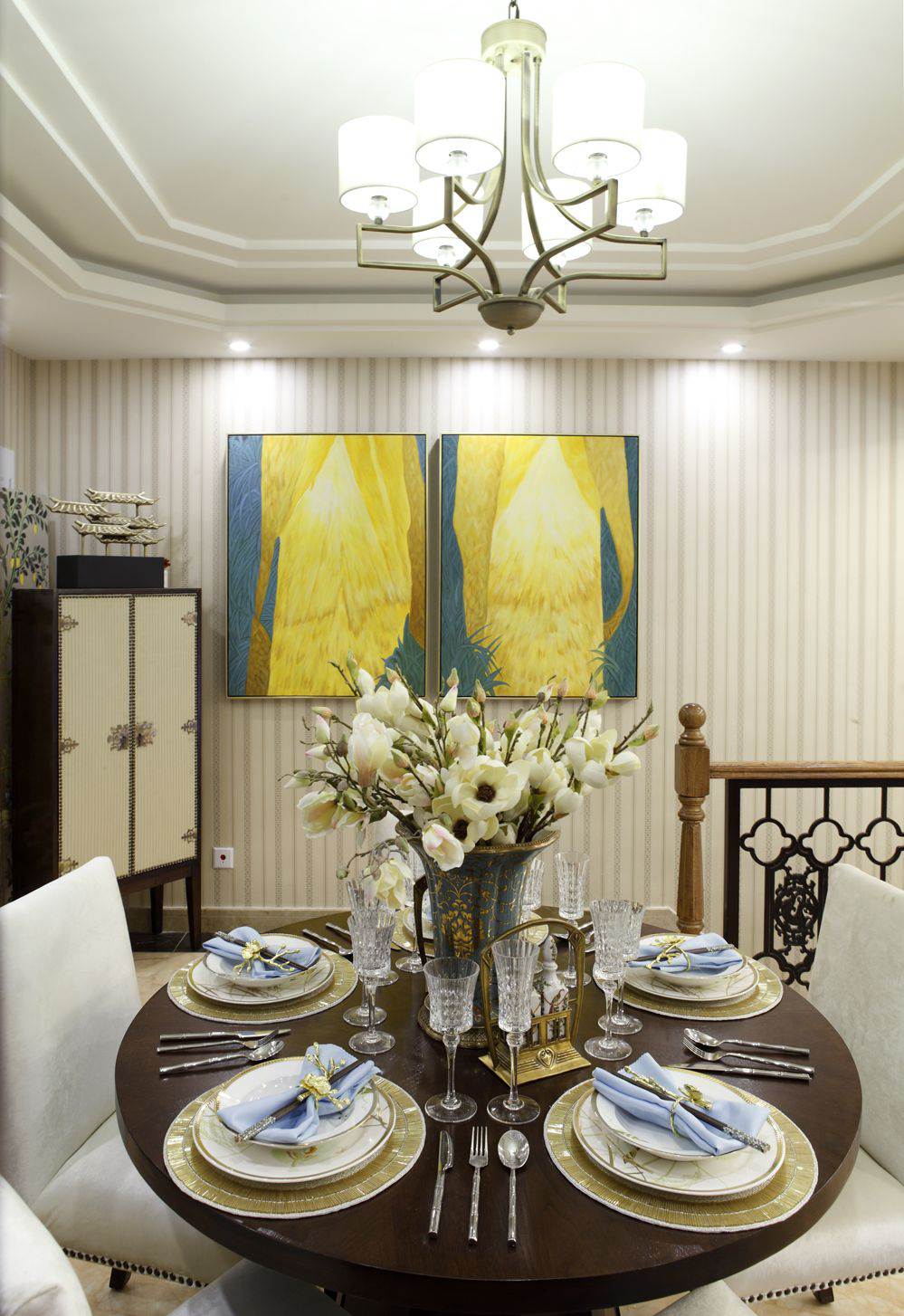 广西桂林彰泰春天6栋样板房 馨思唯软装设计-17