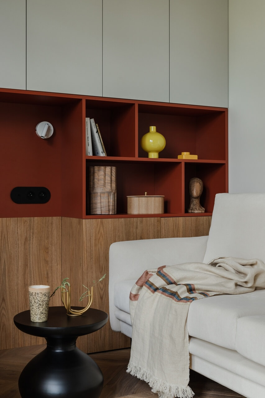 110-metrowe mieszkanie na Mokotowie z elementami w stylu vintage - PLN Design-12