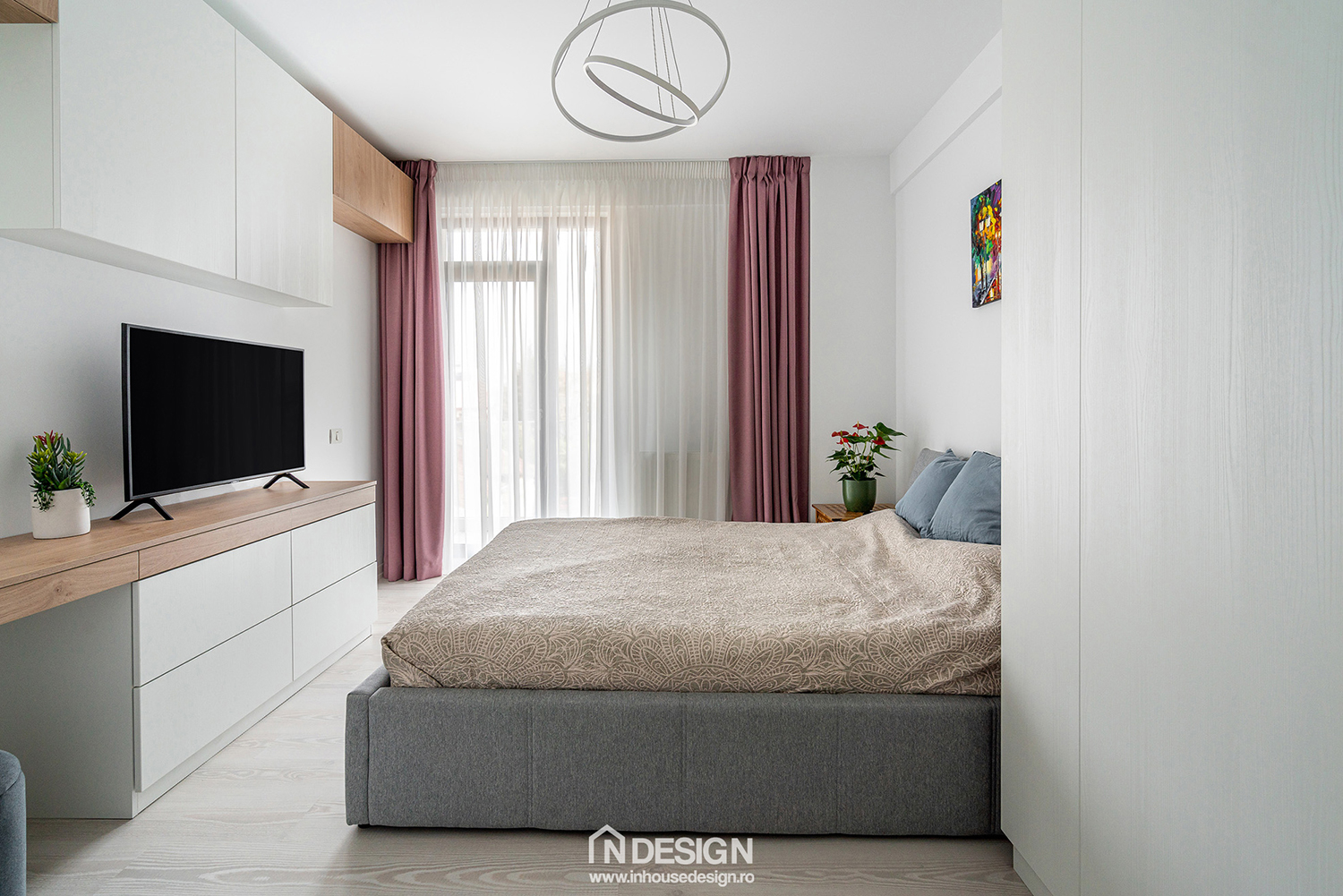 布加勒斯特91·5㎡三居室公寓斯堪的纳维亚风格装修丨罗马尼亚布加勒斯特丨In House Design-21