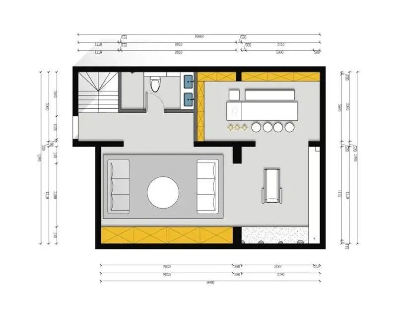 香湖湾壹号320㎡下叠新中式设计丨青马别墅空间设计-30