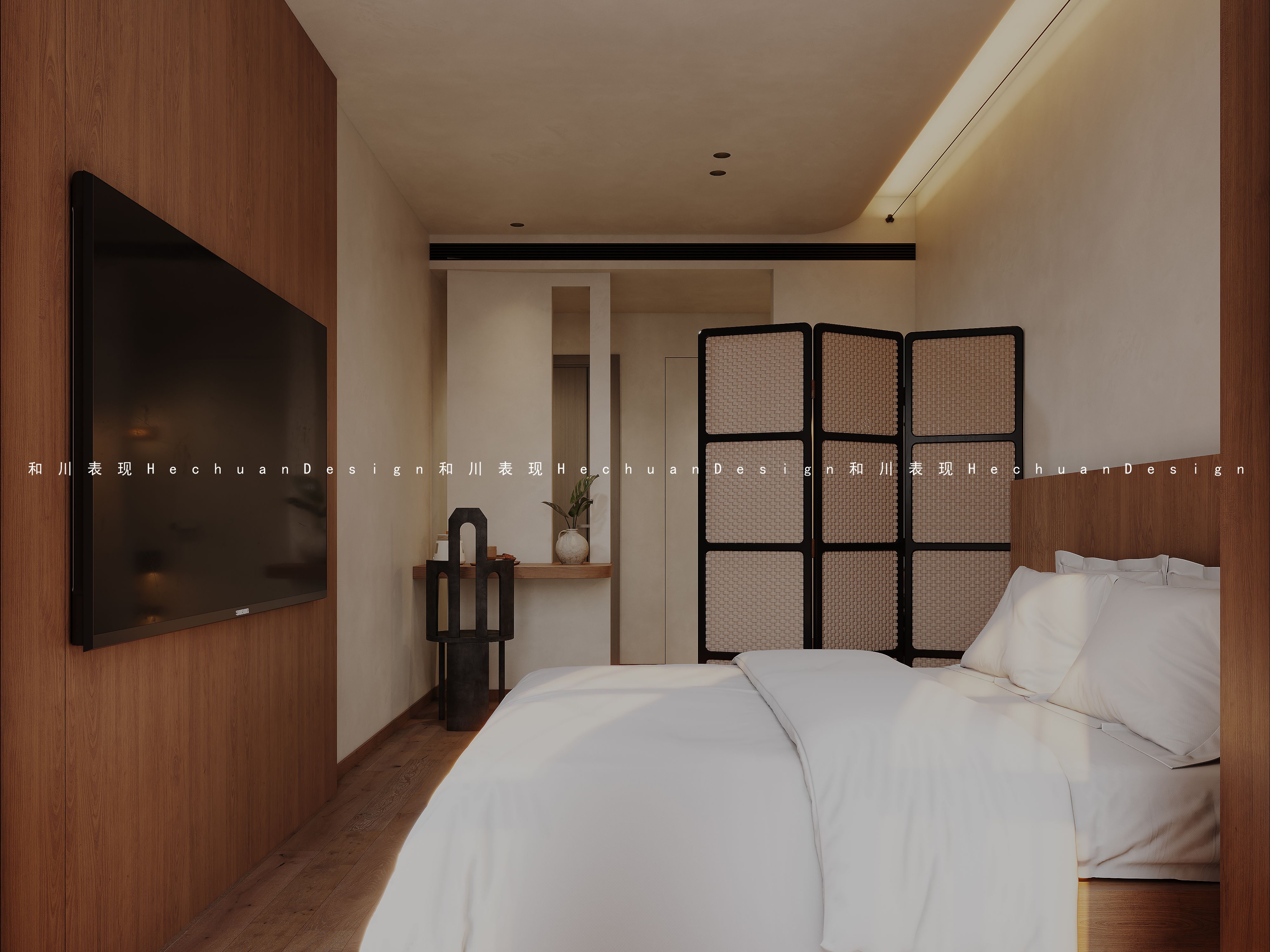 和川高端表现 | 侘寂风客房-0
