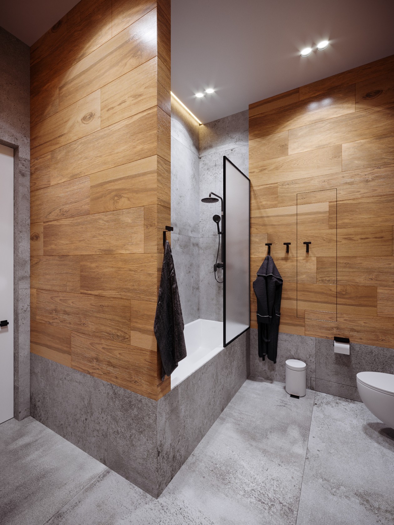 120㎡公寓 舒适温暖有质感的轻工业风 美腻-17