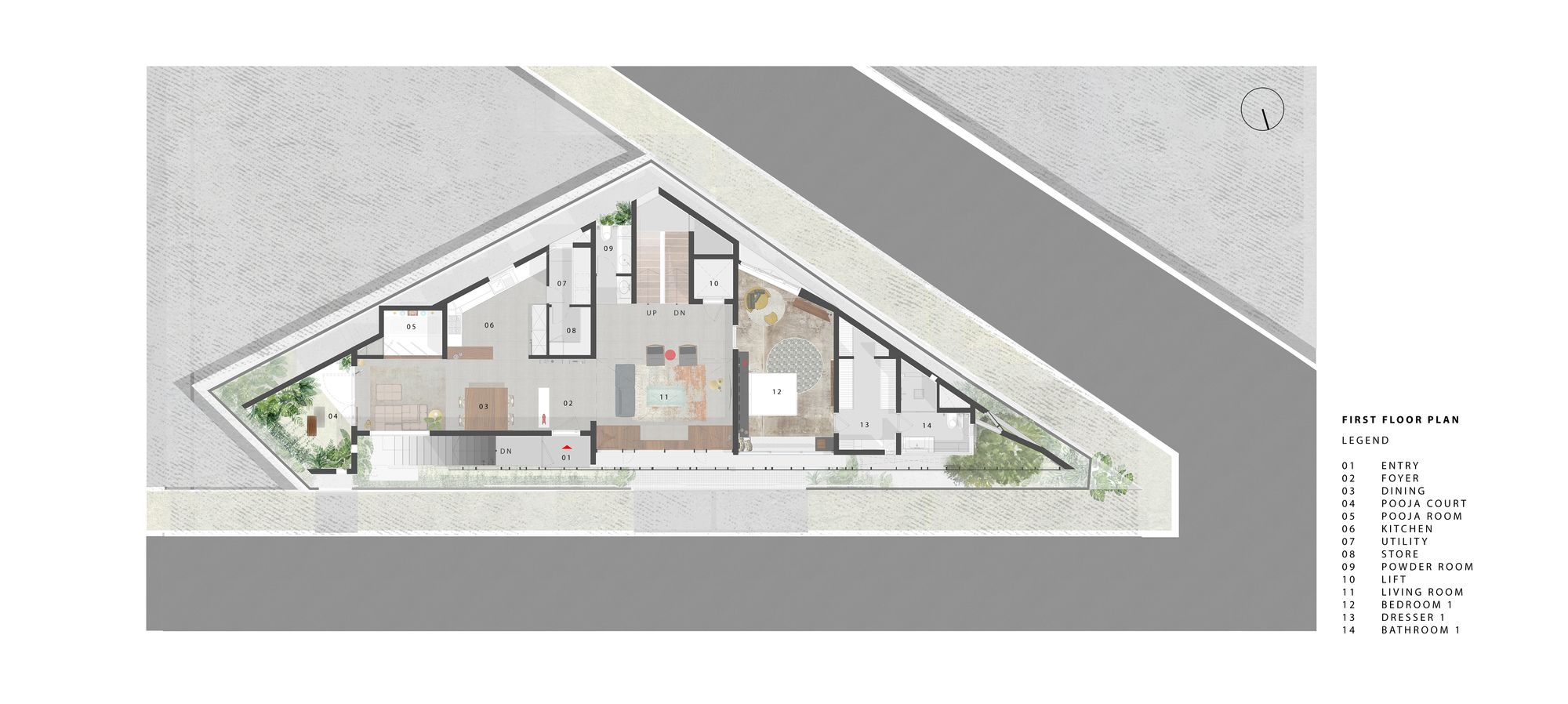 钢铁堡垒中的温馨家园·班加罗尔“隐匿住宅”-59