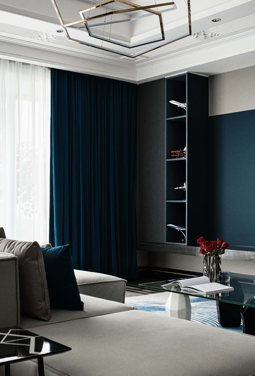 成都蓝海深空丝绒之家丨中国成都丨黎秋辰设计工作室-6