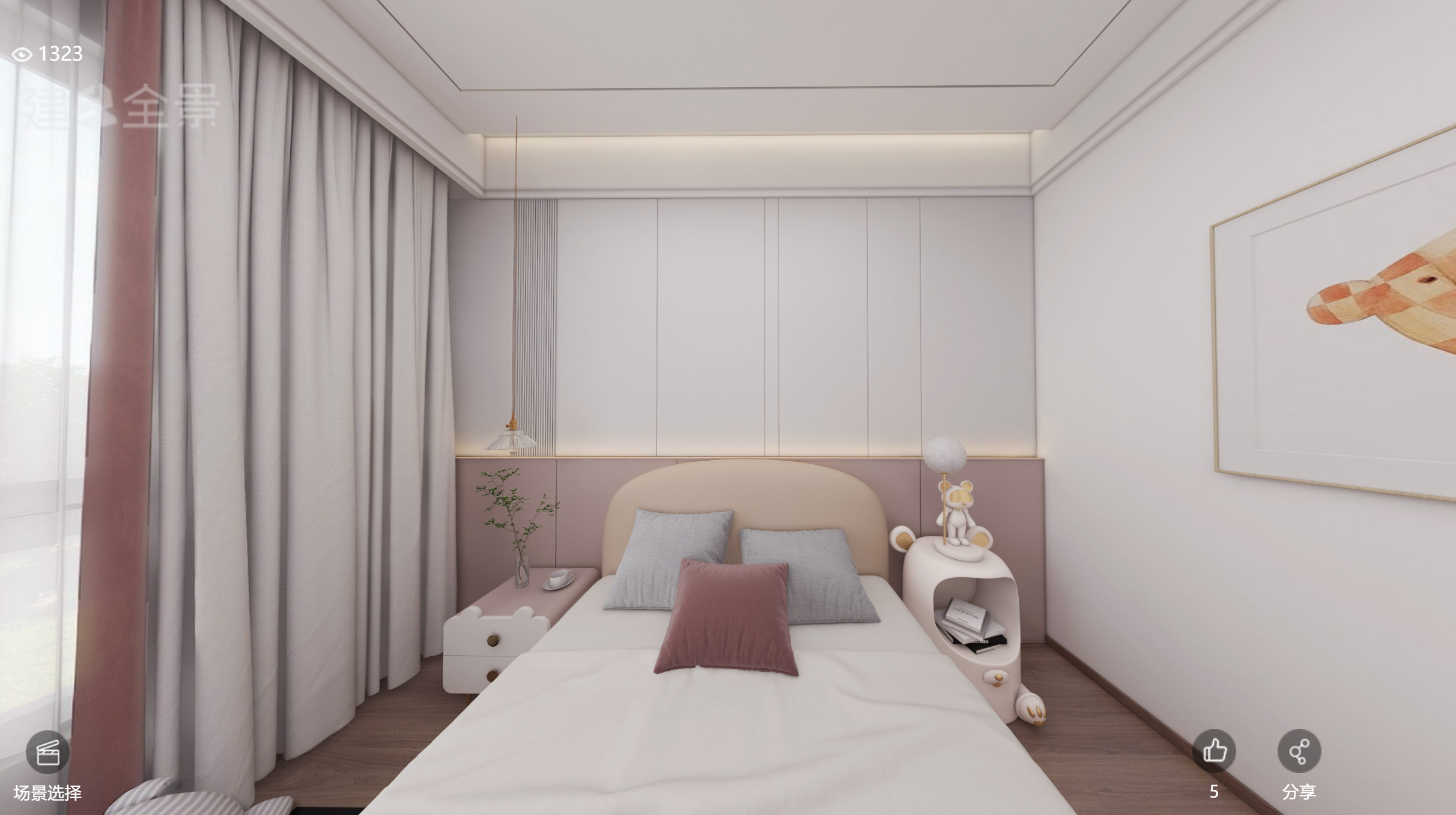 别墅全案设计（高层住宅样板房）-31