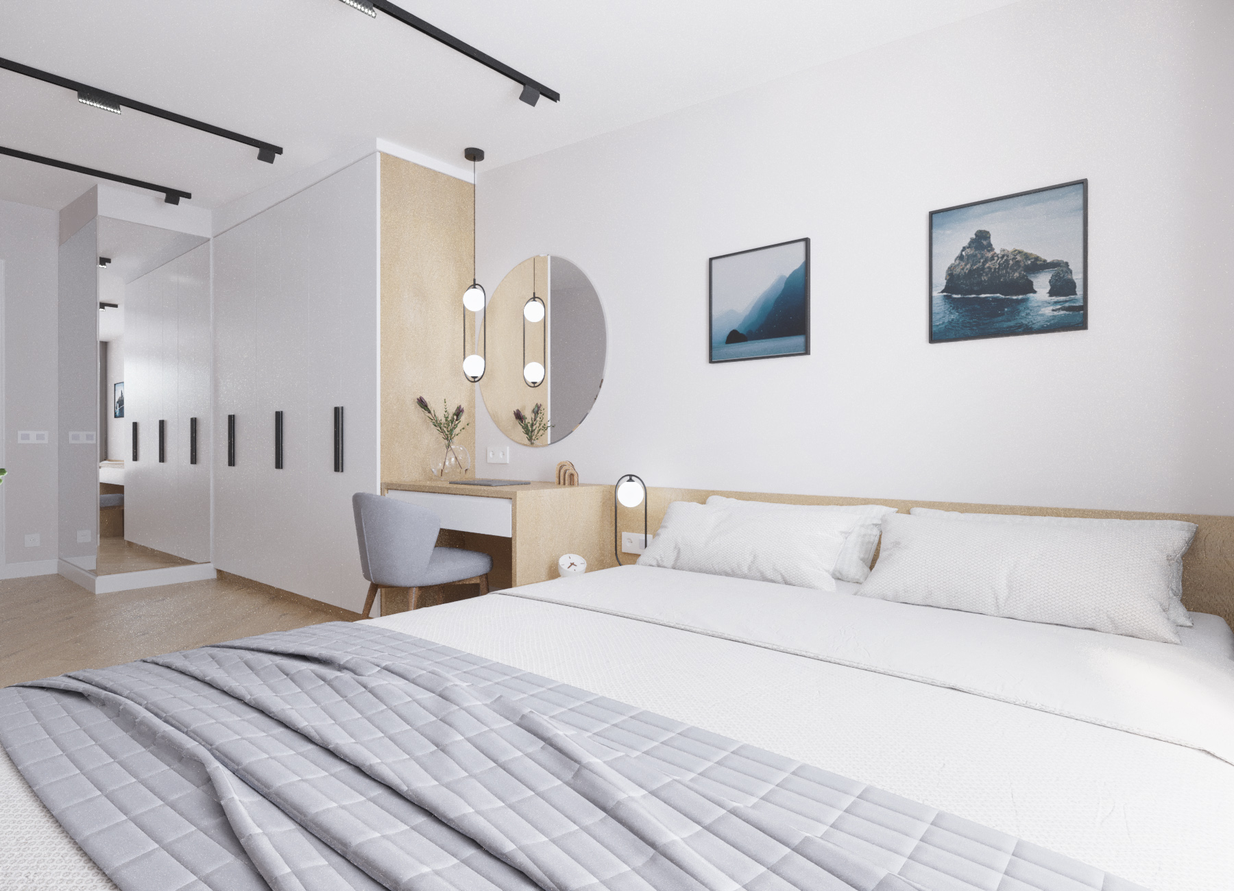 Design apartment with attic 100m2. Tashkent-25