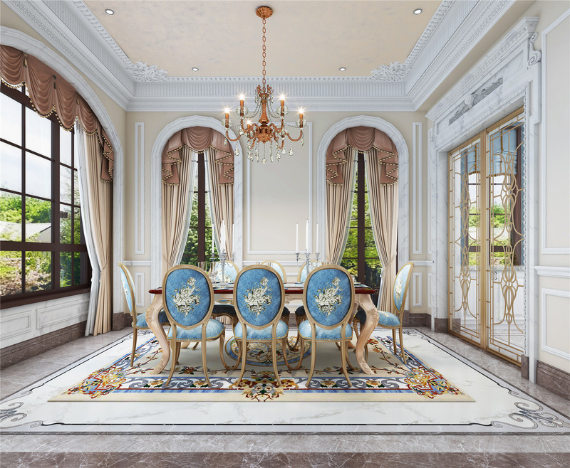 上海宝华海尚郡墅800平法式别墅设计，尽显浪漫奢华-19