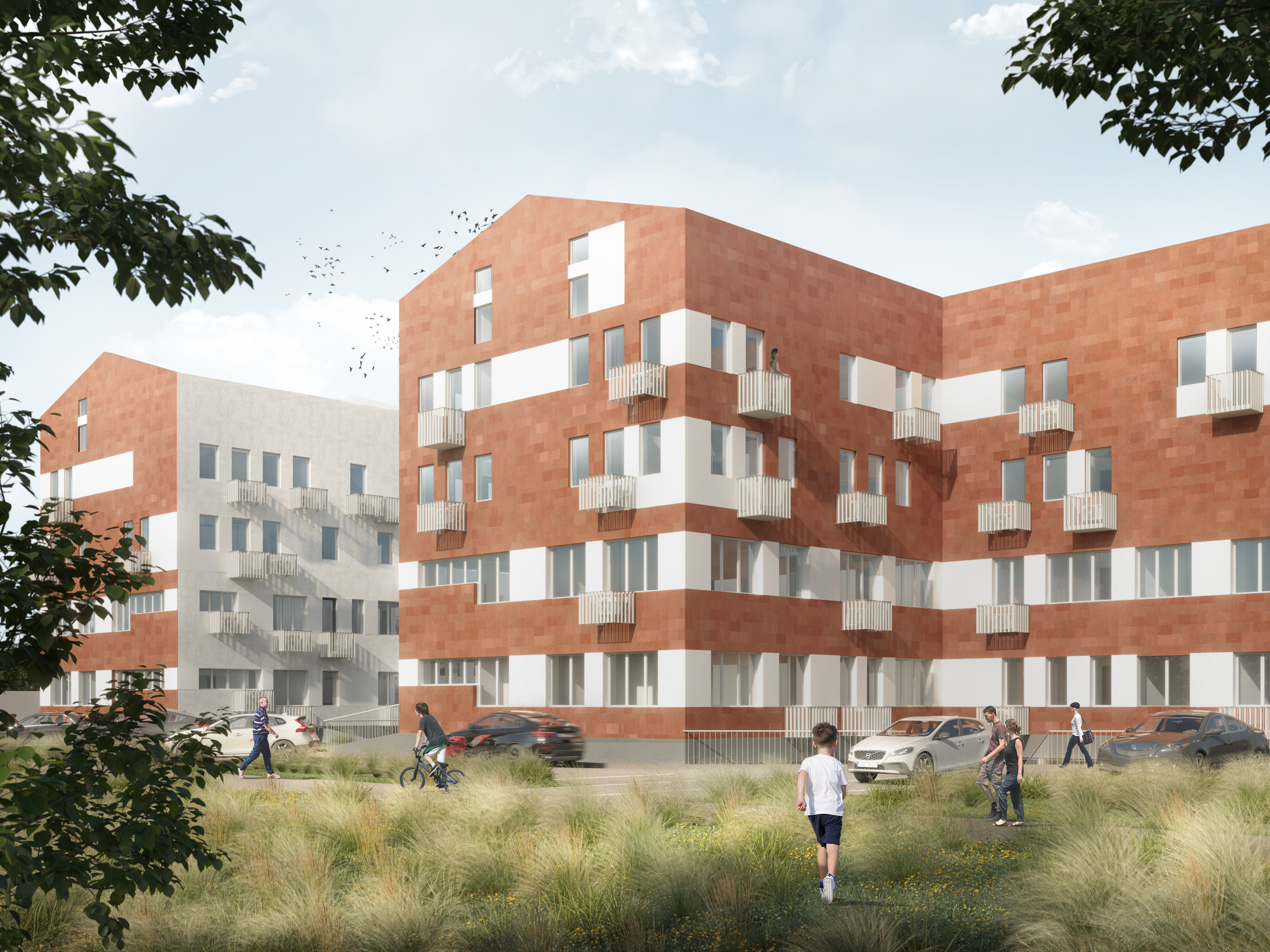 MASIV SOCIAL HOUSING 外观可视化项目丨electricarchitects-3