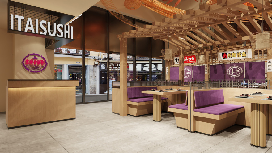 板井水产西平店空间更新升级丨CBD 艺术设计-18