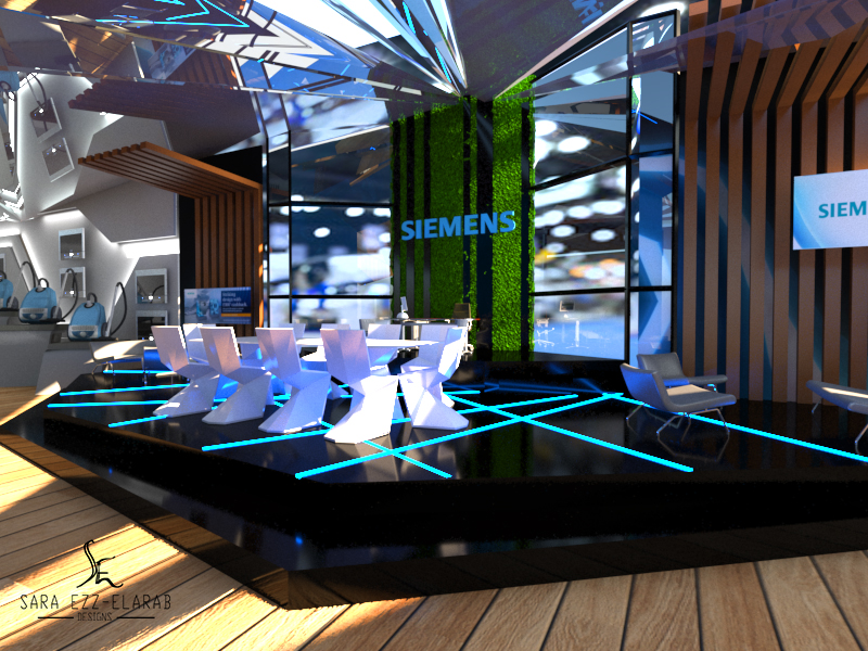 Siemens Exhibit Stand-3